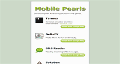 Desktop Screenshot of mobilepearls.com